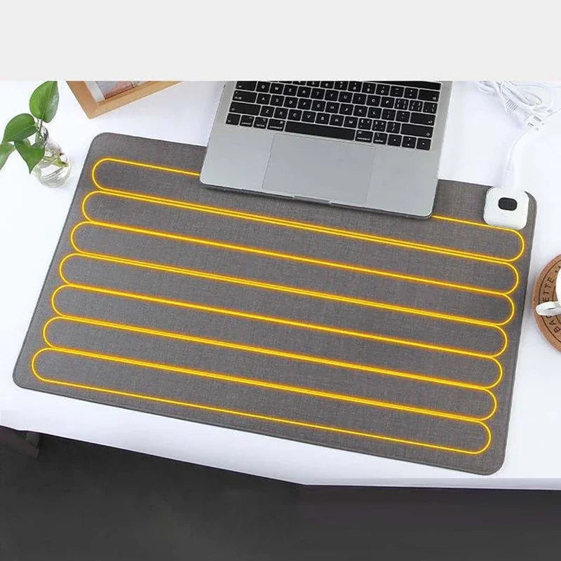 Smart Heated Mouse Pad with Temperature Control for Cozy Comfort | Ideal Winter Accessory