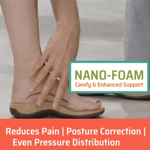 Comfort Step | Pantuflas ortopédicas con tecnología de cojín de aire | Soporte de arco para comodidad durante todo el día