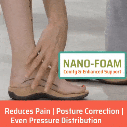 Comfort Step | Pantuflas ortopédicas con tecnología de cojín de aire | Soporte de arco para comodidad durante todo el día