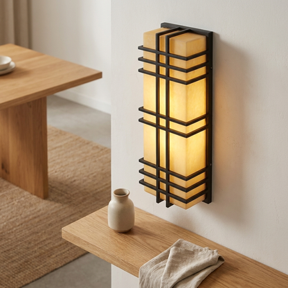 ARCHHALO – Architectural Wall Sconce for Soft Amber Glow