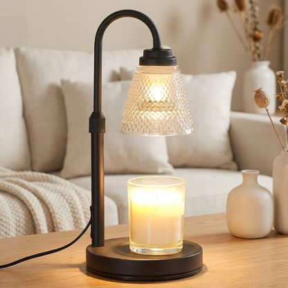 WAXTIMER – Lámpara calentadora de velas con temporizador para un ambiente sin llama