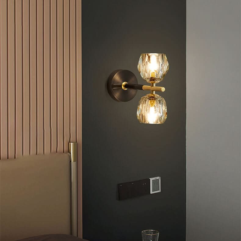 COPRIELLE – Crystal Wall Sconce for Elegant Glow