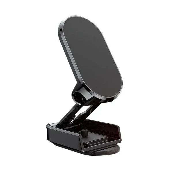 Dashboard Cell Phone Mount with Strong Magnet for Hands-Free Navigation in Any Vehicle Silver Black 360° Rotation Grip