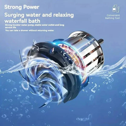 Portable Outdoor Shower | Battery-Powered with Adjustable Spray Modes | Ideal for Camping and Beach Activities