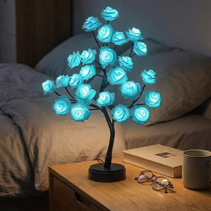 ROSEGLOW – Luz nocturna floral para una iluminación decorativa elegante