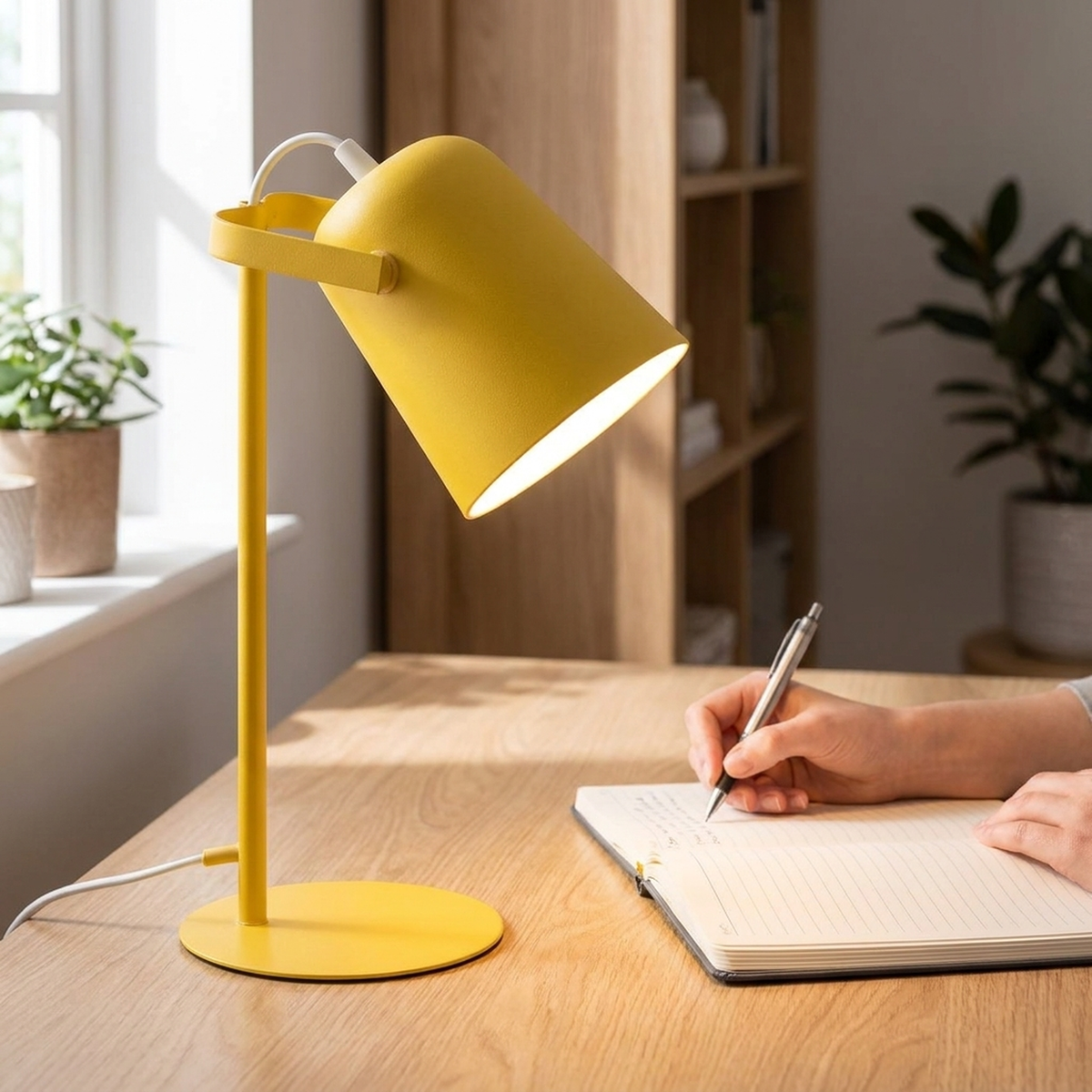 DESKFLARE – Lámpara de escritorio ajustable para iluminación diaria dirigida