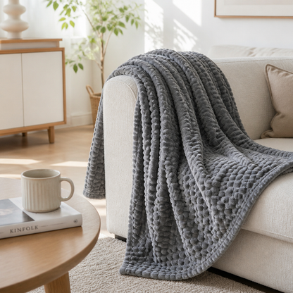 SCANDIVEIL – Manta de microfibra para una calidez interior suave