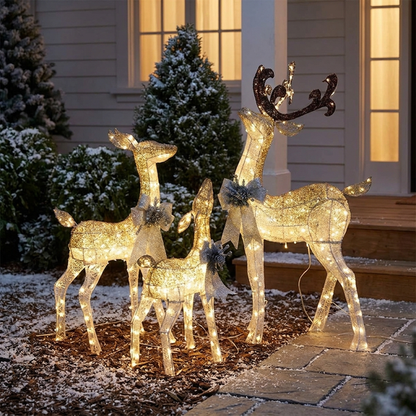 ELKLUME – Christmas Elk Lighting for Elegant Holiday Glow