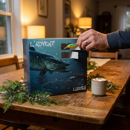 TACKLENOEL – Calendario de Adviento de pesca para regalos festivos