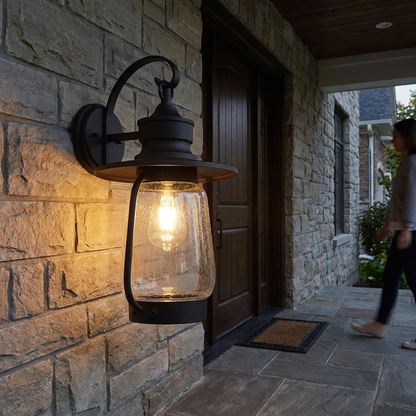 HERITAGELANT – Retro Wall Sconce for Timeless Exterior Glow