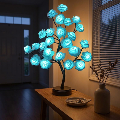 ROSEGLOW – Luz nocturna floral para una iluminación decorativa elegante