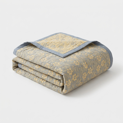 FLORAREST – Layered Blanket Quilt for Gentle Home Comfort
