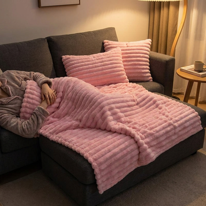 CLOUDHARE – Plush Blanket Set for Luxurious Cozy Living