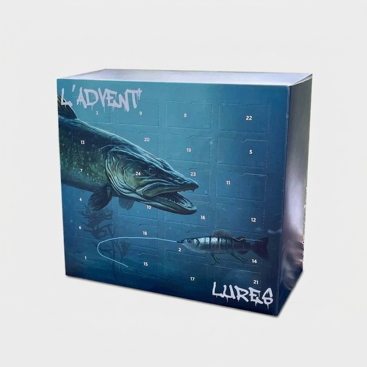 TACKLENOEL – Calendario de Adviento de pesca para regalos festivos