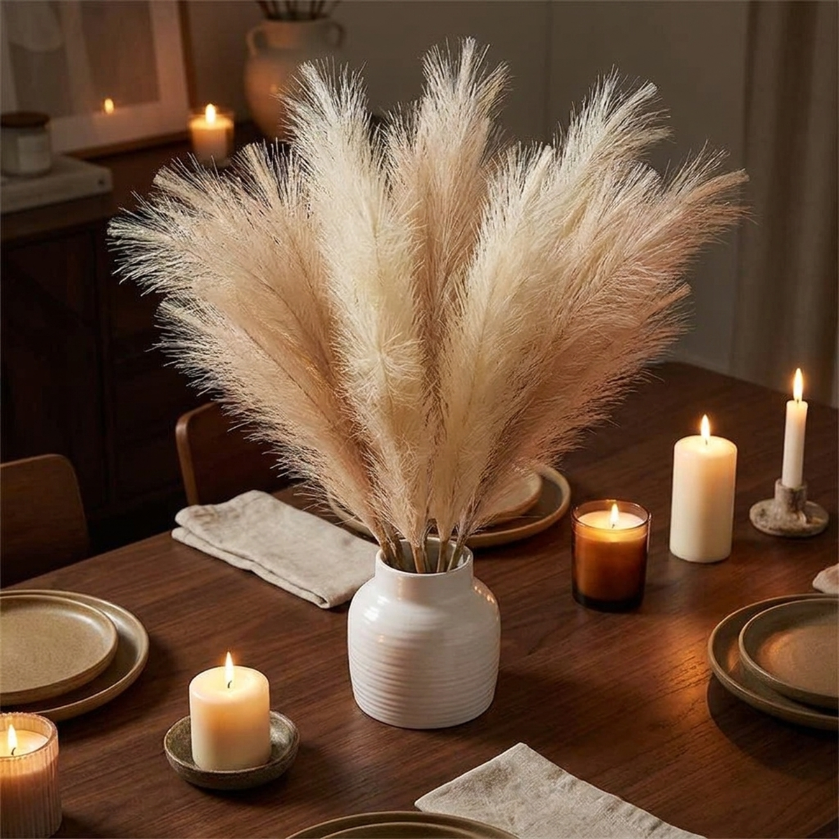 PLUMEVELLE – Pampas artificial para una textura floral elevada