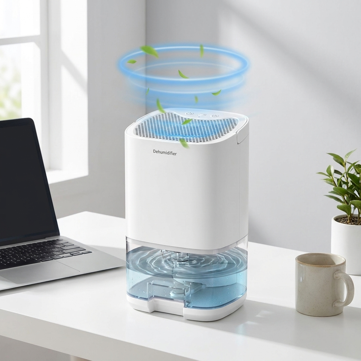 FRESHAURA – Deshumidificador con luz nocturna para espacios habitables confortables