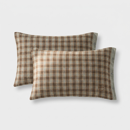 PLAIDNESTA – Vintage Pillowcases for Inviting Home Style