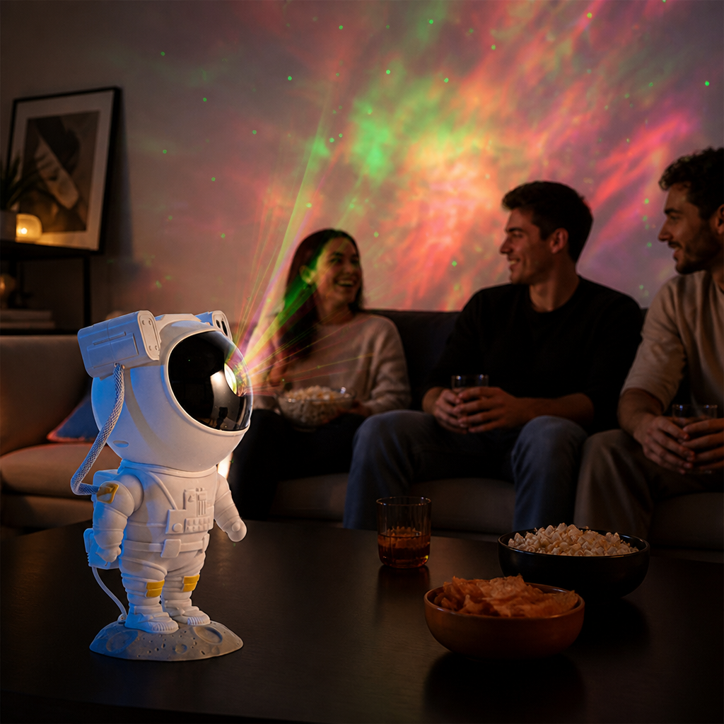 ASTRAVISTA – Proyector de galaxias para un ambiente interior cautivador