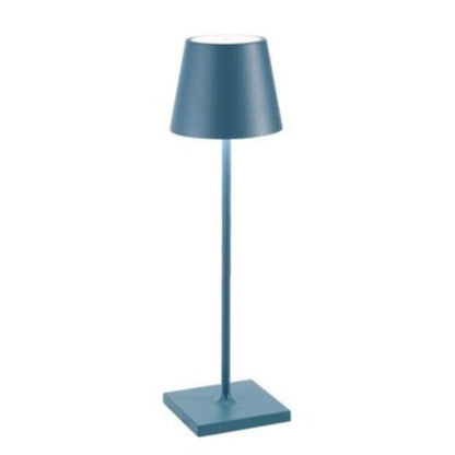 Rechargeable LED Touch Table Lamp with 3-Level Dimmer | Cordless Portable Desk Light for Indoor & Outdoor Use | IP54 Waterproof Metal Lamp