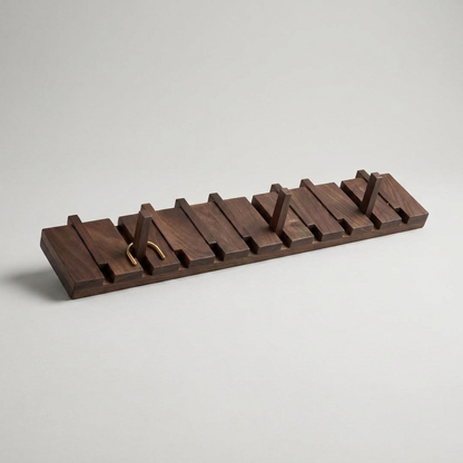 OAKRHYTHM – Piano-Style Coat Rack for Stylish Wall Storage
