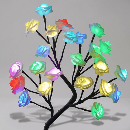 ROSEGLOW – Luz nocturna floral para una iluminación decorativa elegante