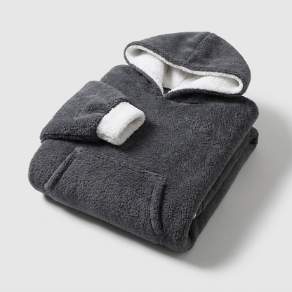 HOODSNUG – Hooded Wearable Blanket for Cozy Comfort