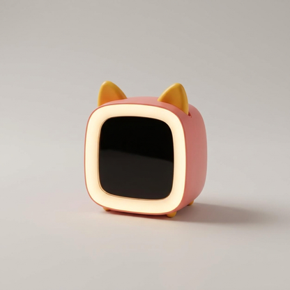 SNOOZETAIL – Animal LED Alarm Clock Night Light for Peaceful Bedtimes