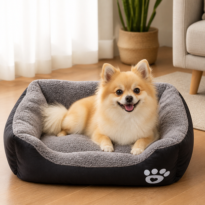 Ortekor Warm Plush & Washable Dog Bed