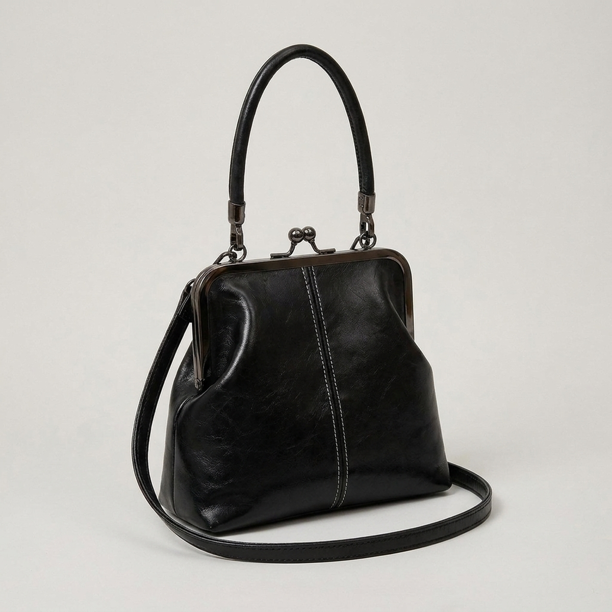 RETRELLE – Vintage Crossbody Bag with Top Handle for Refined Everyday Wear
