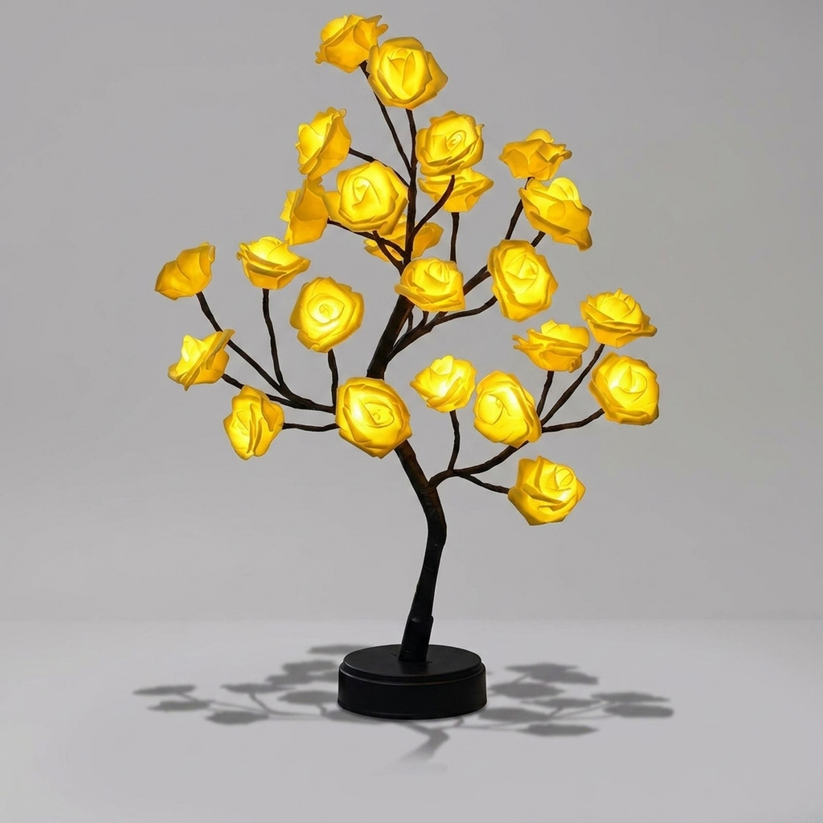 ROSEGLOW – Luz nocturna floral para una iluminación decorativa elegante