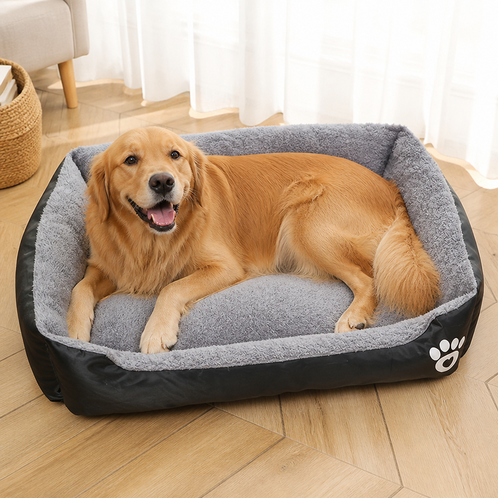 Ortekor Cozy Plush & Washable Dog Bed