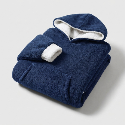 HOODSNUG – Hooded Wearable Blanket for Cozy Comfort
