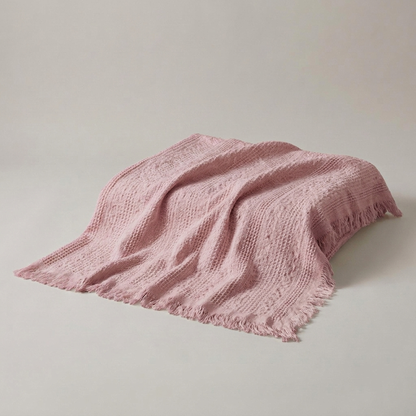 WEAVEBELLE – Waffle Blanket for Refined Home Comfort