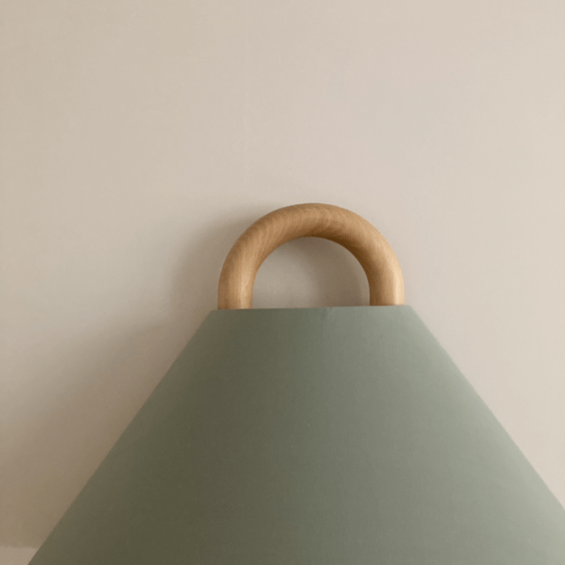 Sconce Light Fixture Wooden Frame Cloth Shade E12 Socket Flexible Install for Bedroom Living Room Hallway Apartment Home