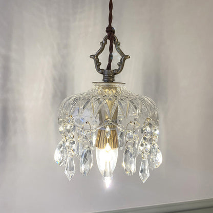 Hanging Ceiling Light Fixture with Adjustable Cord Glass Shade Gold Brass Frame E14 Socket Dining Room Kitchen Island Cafe Boutique Retail S
