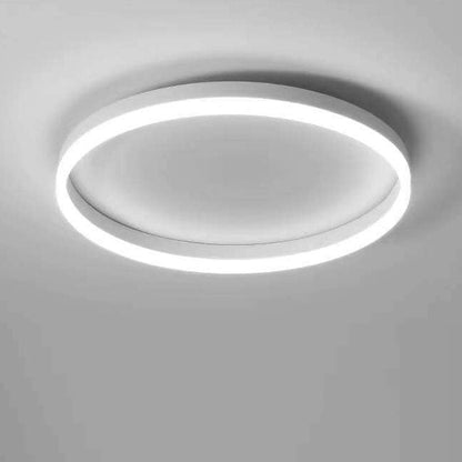 20 in Dimmable LED Ceiling Light with Remote Iron & Acrylic Fixture for Bedrooms Hallways Living Rooms Modern Low-Profile Design