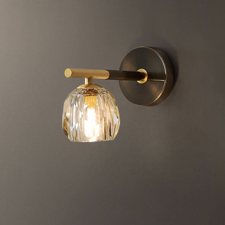 COPRIELLE – Crystal Wall Sconce for Elegant Glow