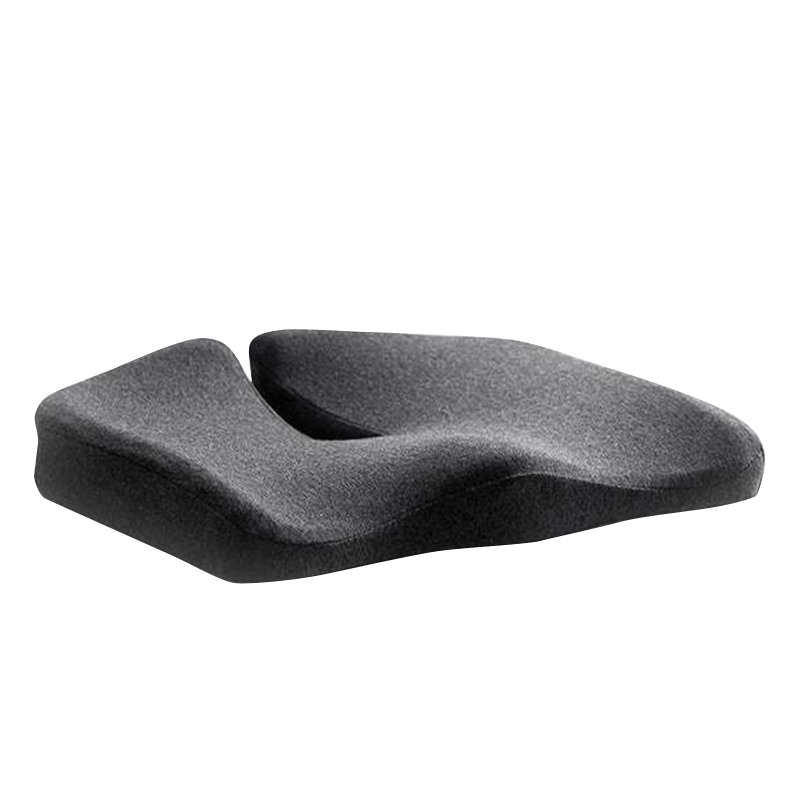 Memory Foam Seat Cushion for Office Chair, Car & Home – Ergonomic Hip Support Pad with Non-Slip Base for Back Pain & Sciatica Relief