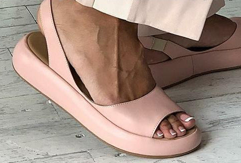 Women's Flat Sandals Open-Toe Summer Footwear Casual Beach Slides for Walking