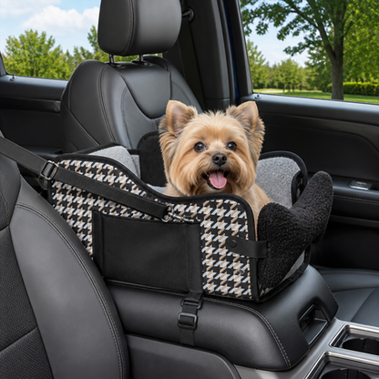 Ortekor Breathable Mesh & Safety Harness Dog Car Seat