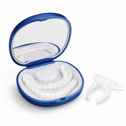 Ultra-Thin Acrylic Open-Palate Removable Veneers (With Molding Kit)