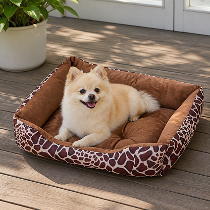 Ortekor Plush Polyester Dog Bed (Multiple Sizes)