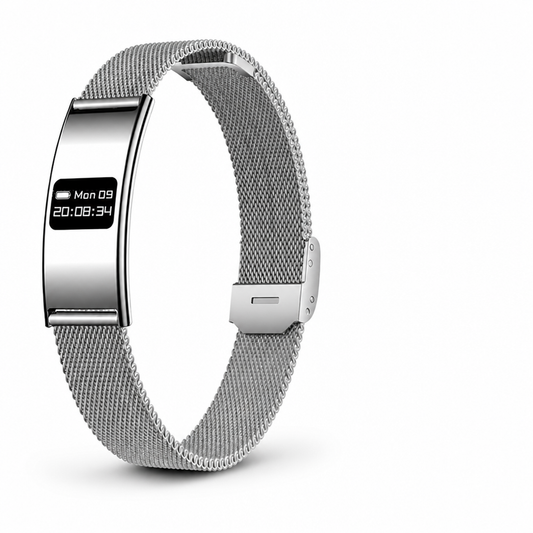 Zinc Alloy IPX8 Waterproof Fitness Bracelet