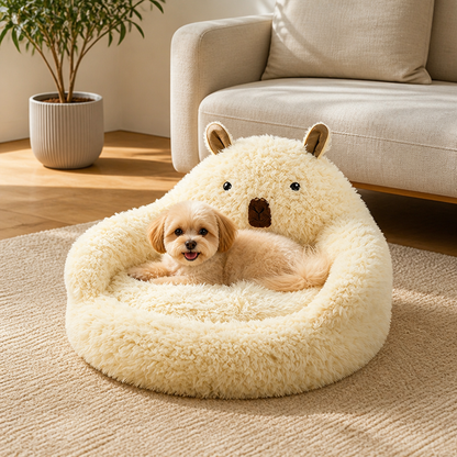 Ortekor Alpaca Plush High-Rebound Pet Bed