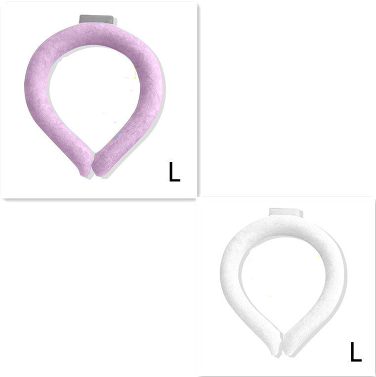 Ice Neck Ring with Advanced Cooling Technology | Rechargeable Comfort for Heatstroke Prevention