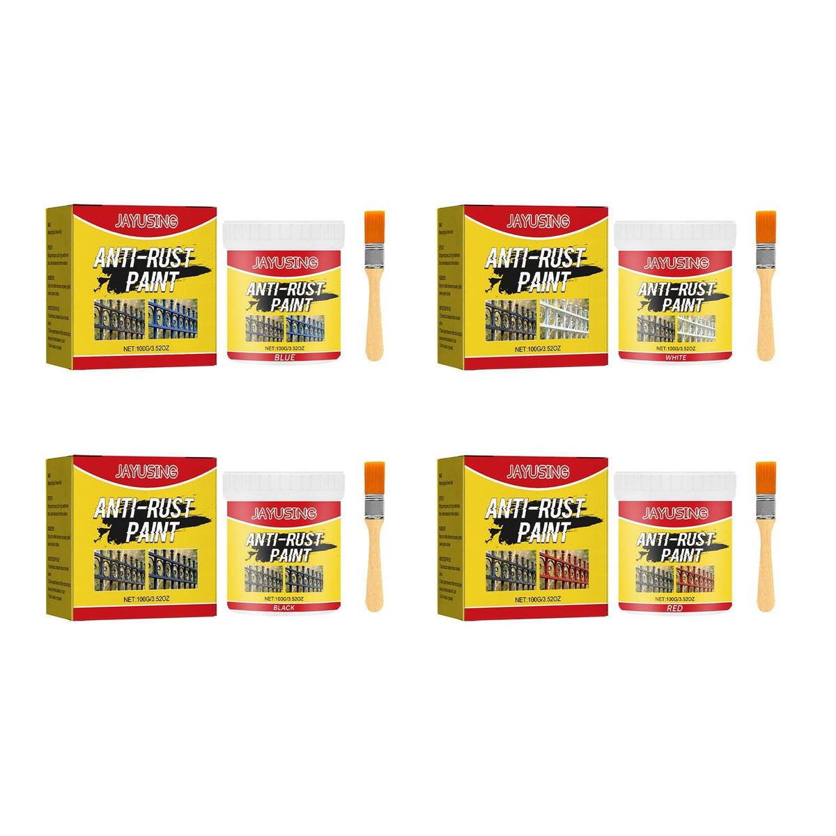 Corrosion Barrier Coating for Metal Surfaces – Stops Oxidation, Restores Finish, Long-Lasting Protection for Gates, Fences, Tools & Machiner