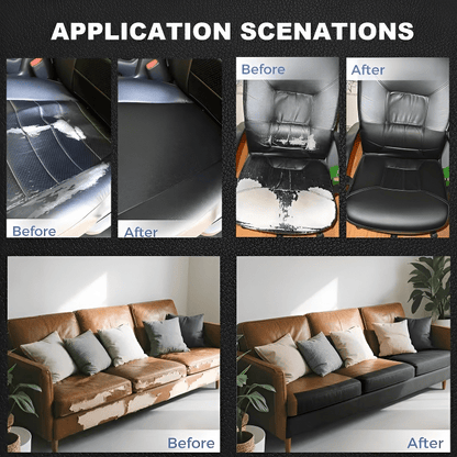 Tear-Resistant Leather Repair Patches for Various Surfaces