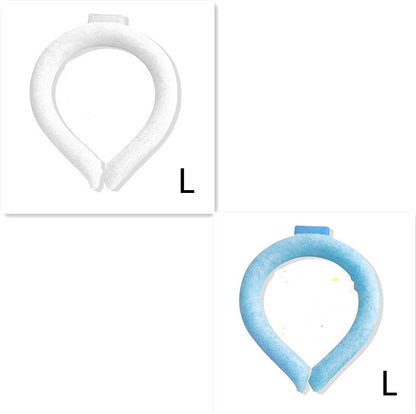 Ice Neck Ring with Advanced Cooling Technology | Rechargeable Comfort for Heatstroke Prevention