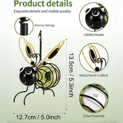 Beevanna - Hanging Solar Bee Garden Light