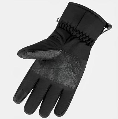 Battery-Powered Winter Gloves with 3-Level Adjustable Hand Warmers for Skiing, Ice Fishing, Snowboarding & Outdoor Work